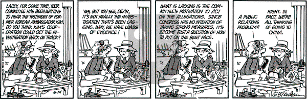 Doonesbury on Wednesday June 14, 1978 Comic Strip