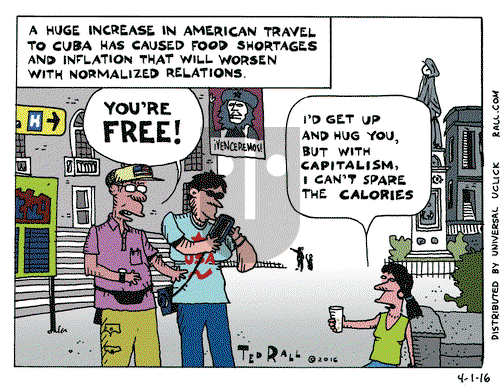 Ted Rall on Friday April 1, 2016 Comic Strip