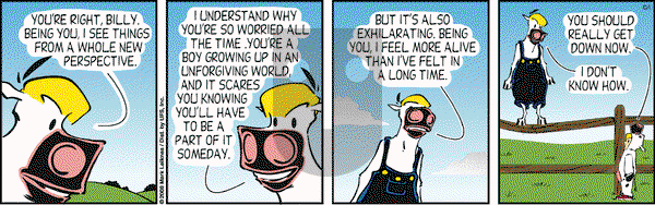 Cow and Boy Classics on Wednesday October 1, 2008 Comic Strip