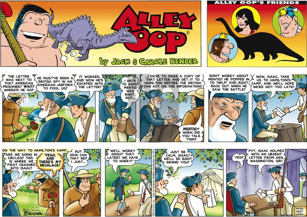 Alley Oop on Sunday June 10, 2018 Comic Strip