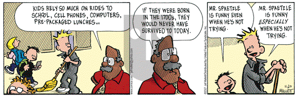 Frazz on Tuesday November 20, 2007 Comic Strip