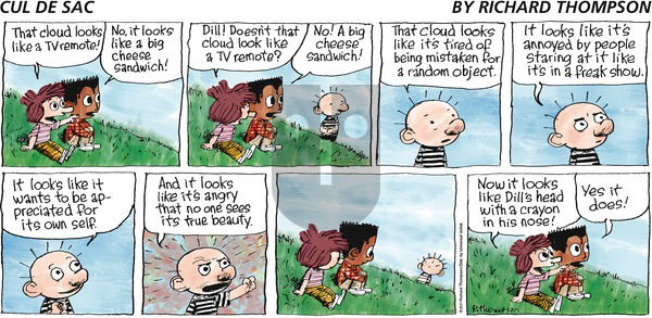 Cul de Sac on Sunday June 19, 2016 Comic Strip