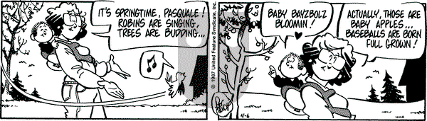 Rose is Rose on Monday April 6, 1987 Comic Strip