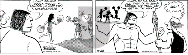 Alley Oop on Monday August 29, 2005 Comic Strip