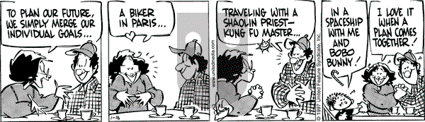 Rose is Rose on Thursday January 16, 1997 Comic Strip