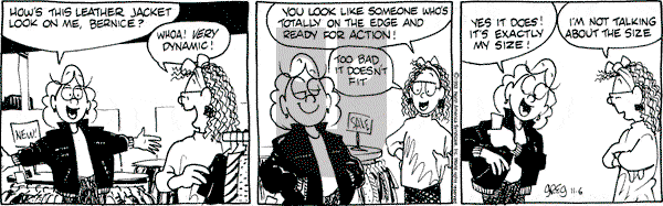 Luann on Saturday November 6, 1993 Comic Strip