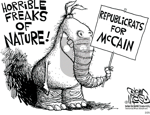 Glenn McCoy on Friday February 25, 2000 Comic Strip