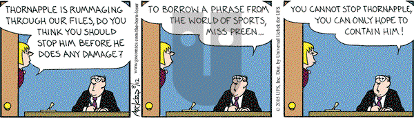 The Born Loser on Wednesday August 12, 2015 Comic Strip