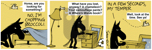 Dark Side of the Horse on Friday July 13, 2012 Comic Strip