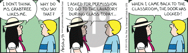 The Born Loser on Saturday November 9, 2013 Comic Strip