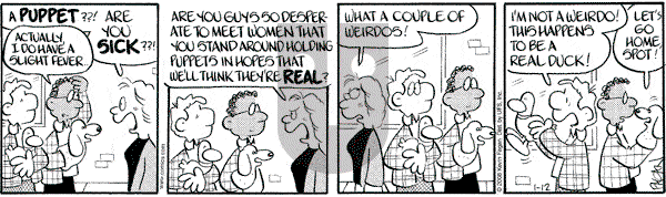 Drabble on Saturday January 12, 2008 Comic Strip