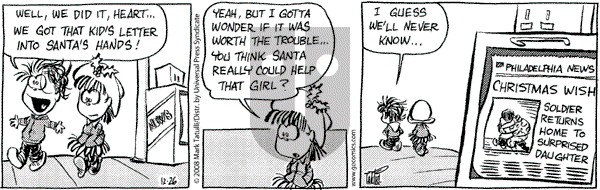 Heart of the City on Friday December 26, 2008 Comic Strip