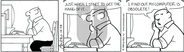 The Born Loser on Saturday December 26, 1998 Comic Strip