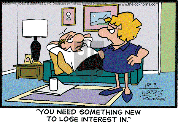 The Lockhorns on Wednesday December 3, 2025 Comic Strip