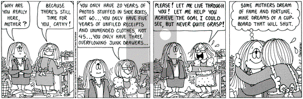 Cathy Classics on Wednesday January 27, 1993 Comic Strip