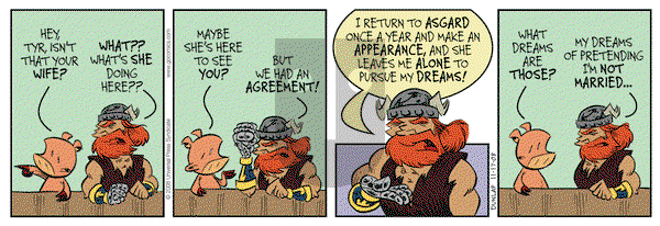 Ink Pen on Monday November 17, 2008 Comic Strip