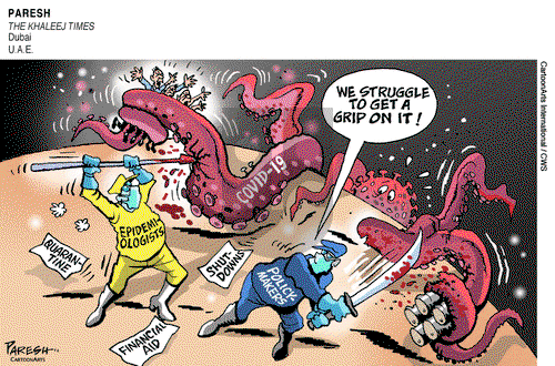 ViewsAsia on Monday April 13, 2020 Comic Strip