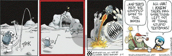 Non Sequitur on Wednesday February 4, 2009 Comic Strip
