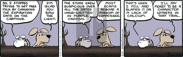 DeFlocked on Saturday February 21, 2009 Comic Strip