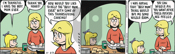 Adam@Home on Wednesday November 23, 2016 Comic Strip