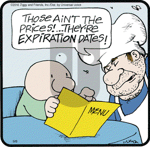 Ziggy on Thursday September 8, 2016 Comic Strip
