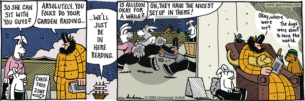 Overboard on Saturday June 20, 2015 Comic Strip