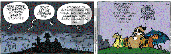 Over the Hedge on Saturday October 4, 2008 Comic Strip