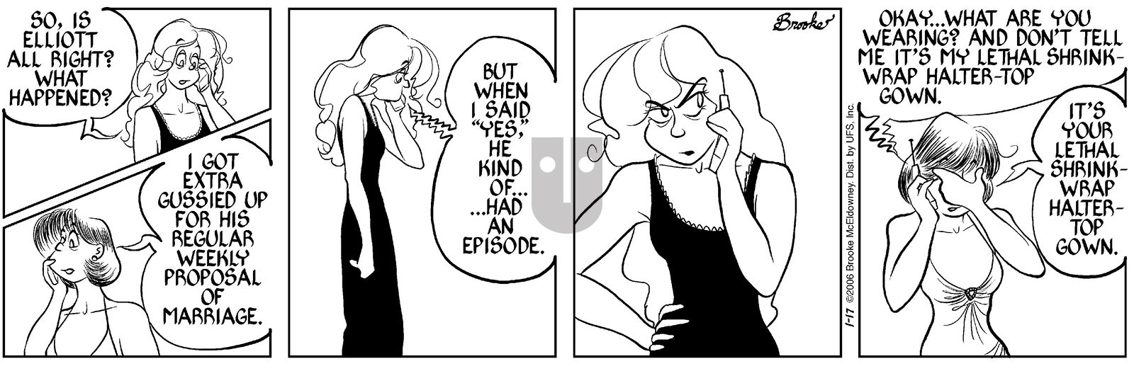 9 Chickweed Lane - Tuesday January 17, 2006 Comic Strip
