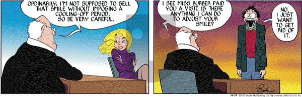 9 Chickweed Lane on Wednesday December 19, 2012 Comic Strip