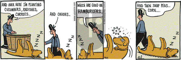 Overboard on Saturday March 25, 2006 Comic Strip