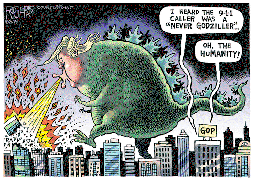 Rob Rogers on Friday November 15, 2019 Comic Strip
