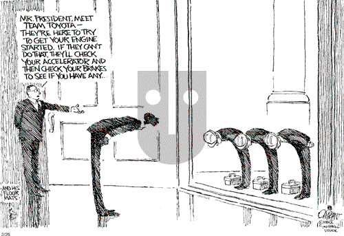 Pat Oliphant on Thursday February 25, 2010 Comic Strip