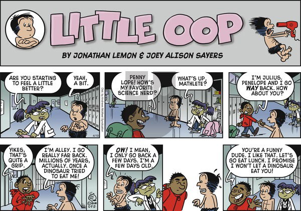 Alley Oop on Sunday April 19, 2020 Comic Strip