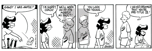 Arlo and Janis on Saturday April 25, 1998 Comic Strip