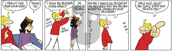 Arlo and Janis on Tuesday August 10, 2004 Comic Strip
