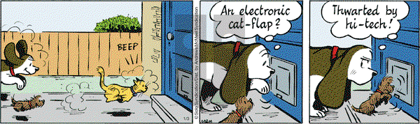 Fred Basset on Wednesday January 3, 2018 Comic Strip