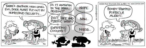 Soup to Nutz - Old on Monday August 16, 2004 Comic Strip
