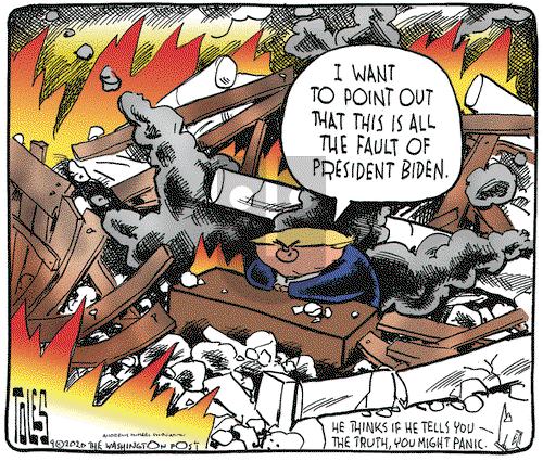 Tom Toles on Monday September 21, 2020 Comic Strip