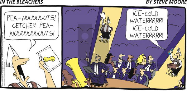 In the Bleachers on Sunday February 5, 2017 Comic Strip