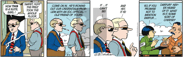 Doonesbury on Monday August 4, 2008 Comic Strip