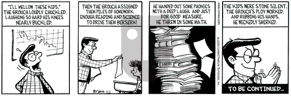 Grand Avenue on Wednesday December 21, 2005 Comic Strip
