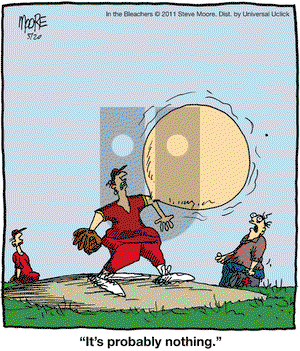 In the Bleachers on Friday May 20, 2011 Comic Strip