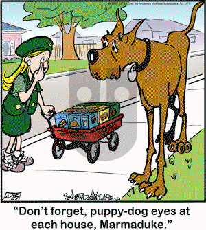 Marmaduke on Tuesday April 25, 2017 Comic Strip