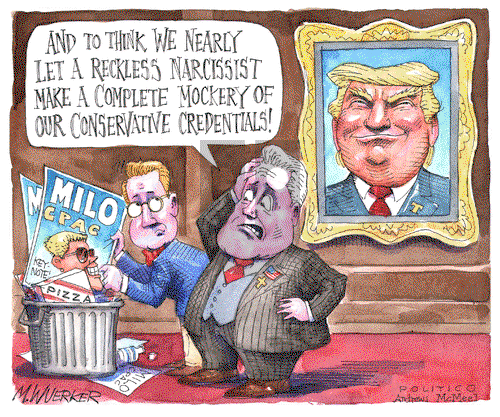 Matt Wuerker on Wednesday February 22, 2017 Comic Strip