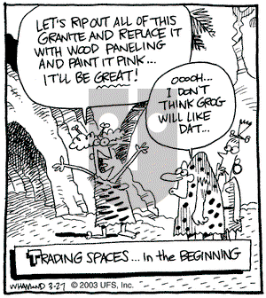 Reality Check on Thursday March 27, 2003 Comic Strip