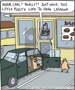 The Argyle Sweater on Monday February 15, 2010 Comic Strip