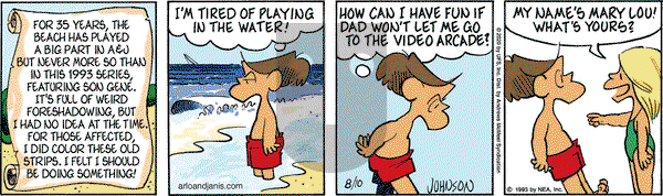 Arlo and Janis on Monday August 10, 2020 Comic Strip