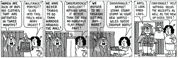 Cathy Classics on Tuesday October 22, 1996 Comic Strip