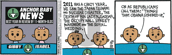 La Cucaracha on Monday December 26, 2011 Comic Strip