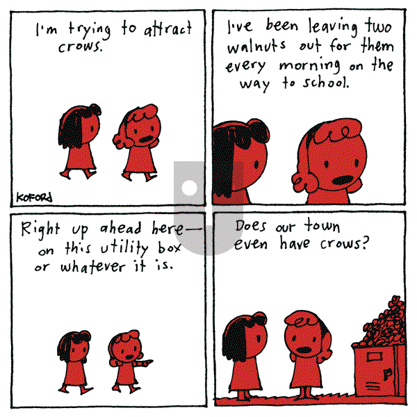 Haircut Practice on Monday April 22, 2024 Comic Strip